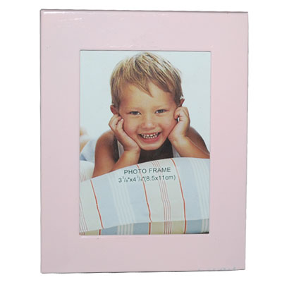 "Magnetic Photo Frame - Pink color-code 002 - Click here to View more details about this Product